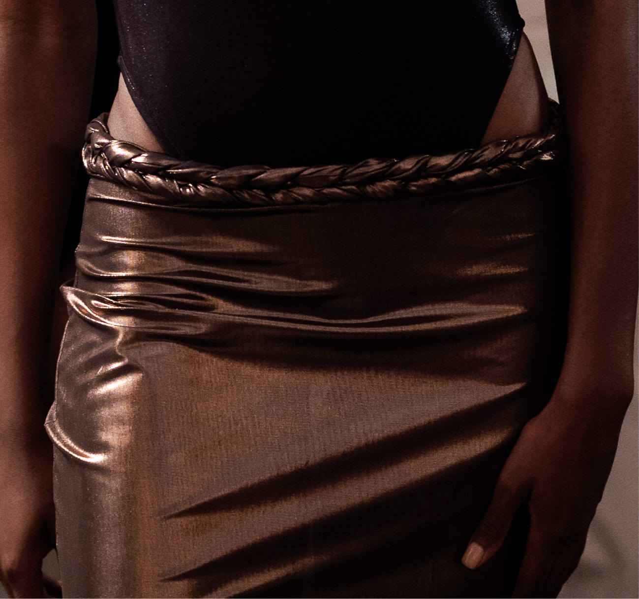 Chania Braided Skirt