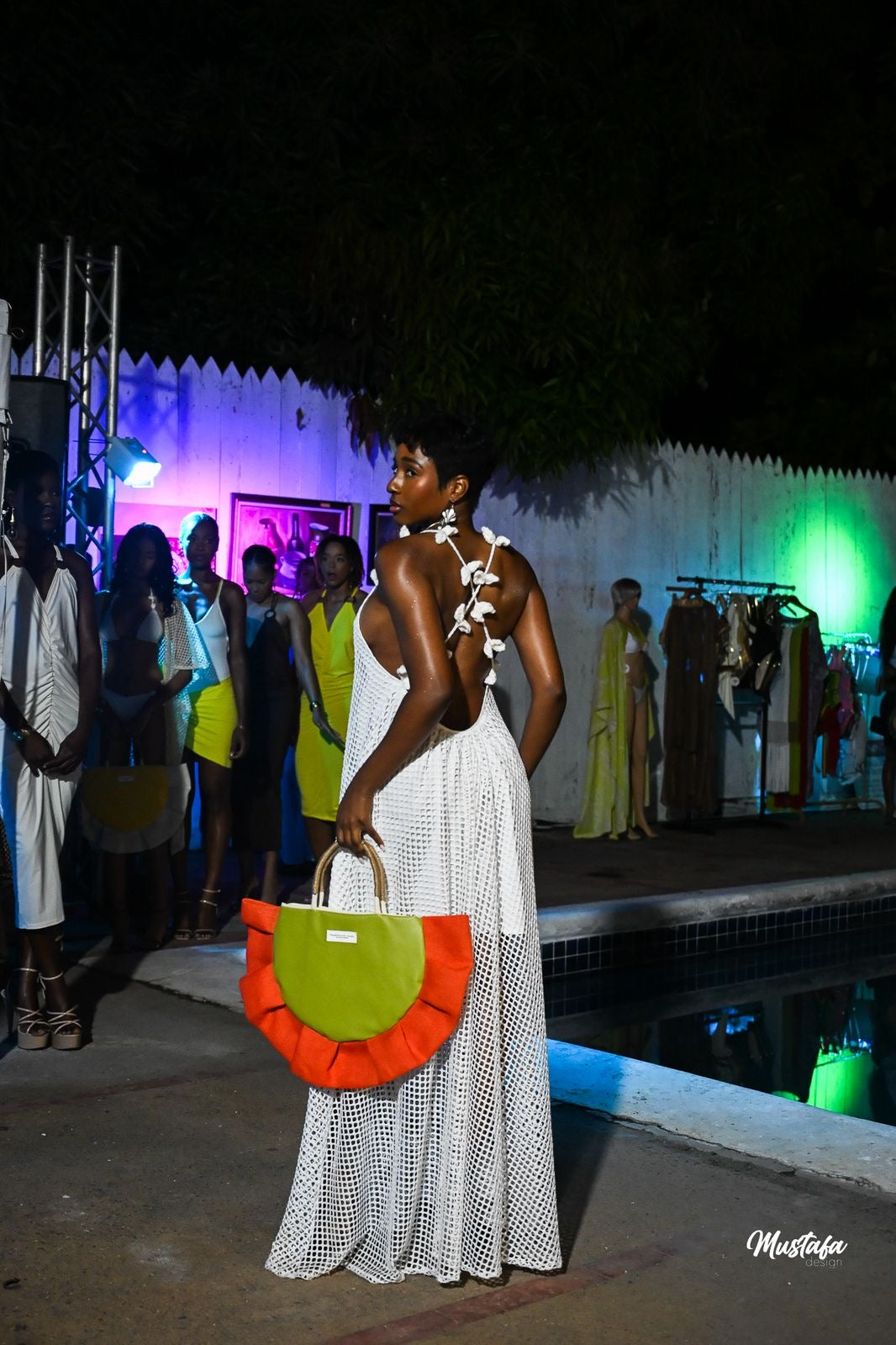 Kiki Mesh Maxi Dress