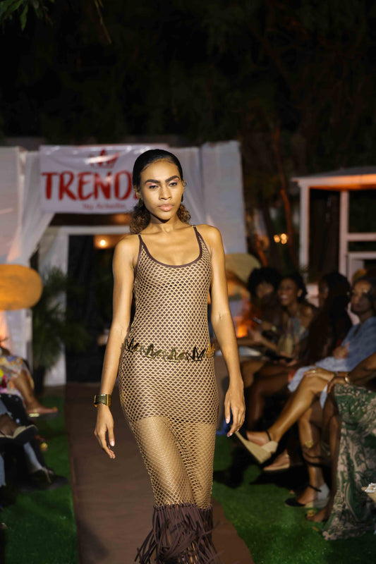 Thatch Me Fringe Dress