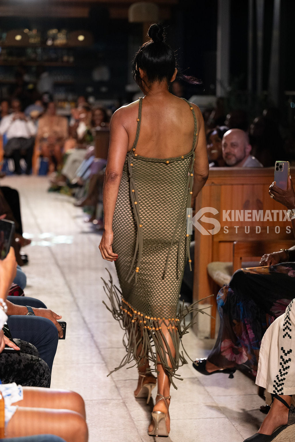 Olive Twist Dress