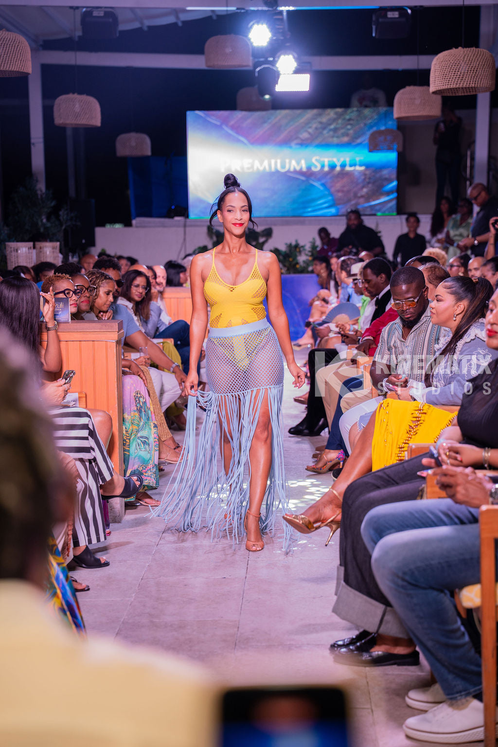 Sea Fringe Skirt