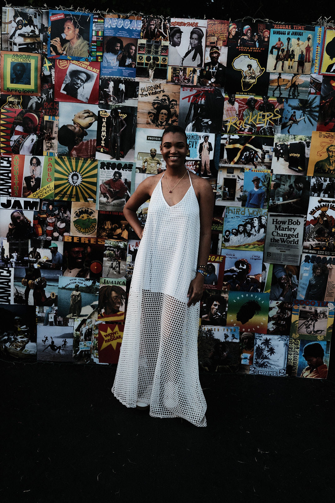 Kiki Mesh Maxi Dress