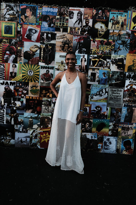 Kiki Mesh Maxi Dress