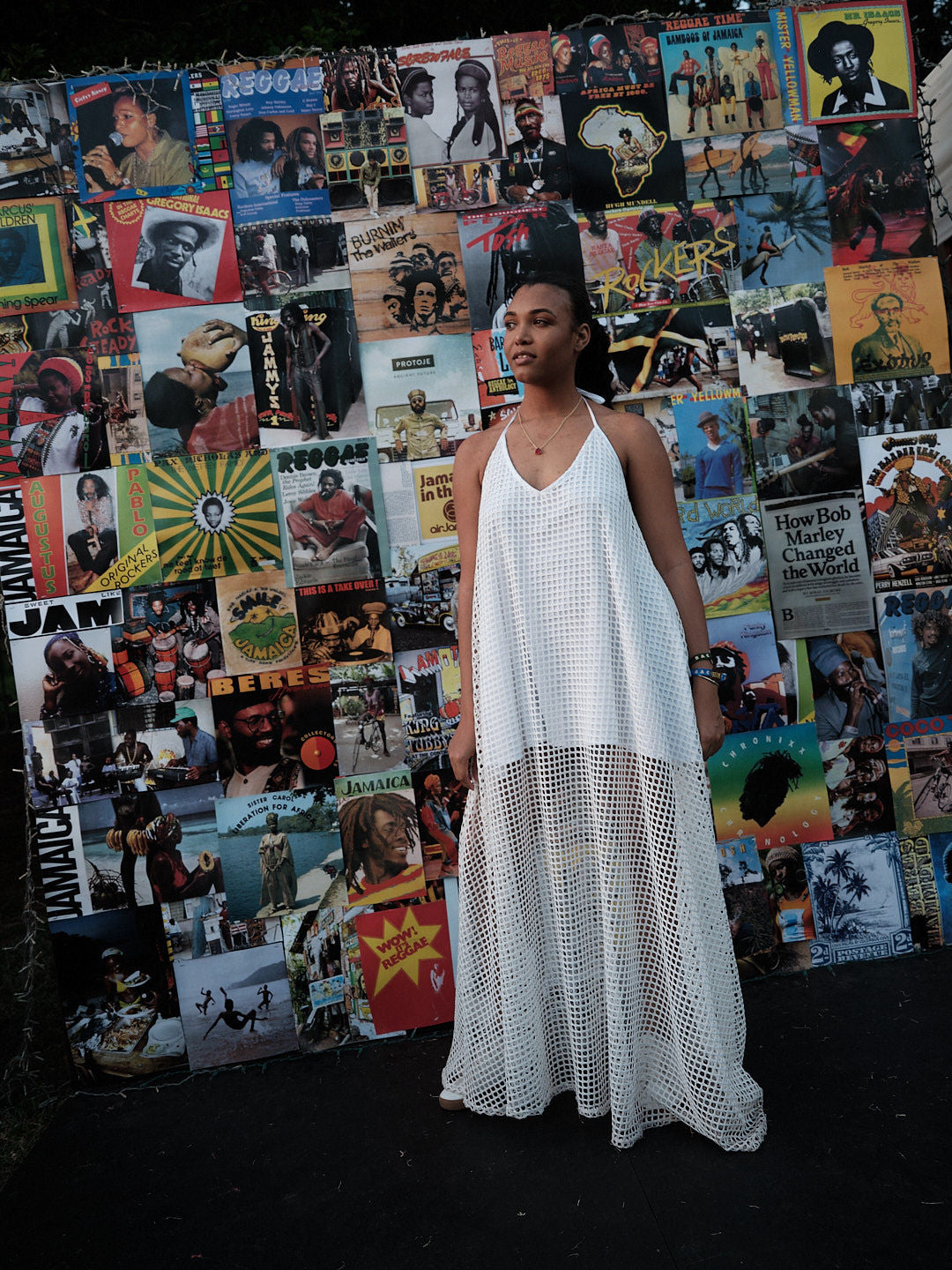 Kiki Mesh Maxi Dress